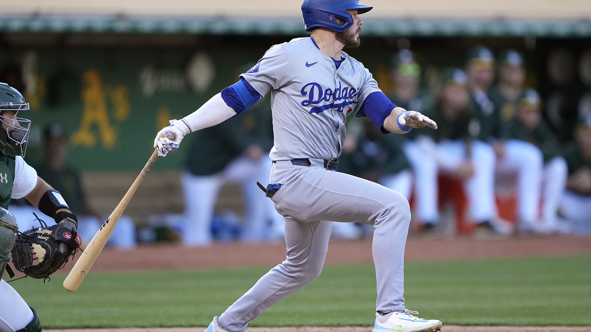 dodgers vs oakland athletics match player stats​