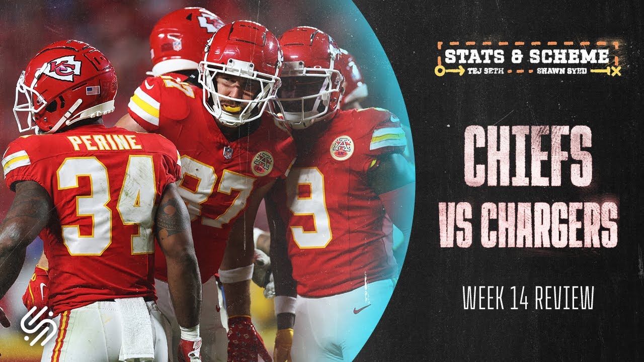 chargers vs kansas city chiefs match player stats​